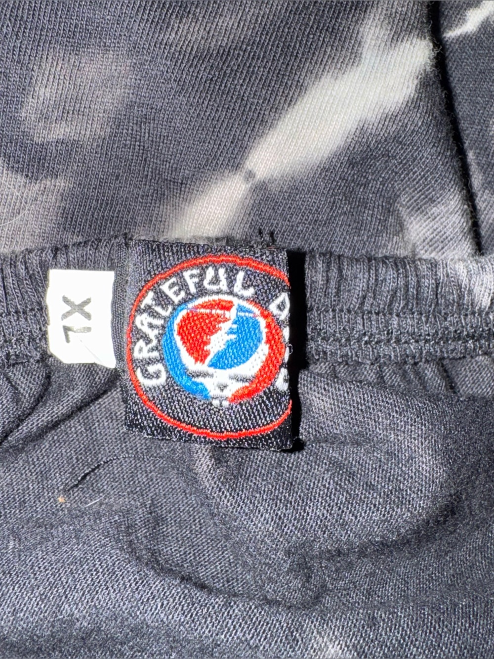 Grateful Dead Tie-Dye Black Halter Tank Top with 50th anniversary - Picture 7 of 7